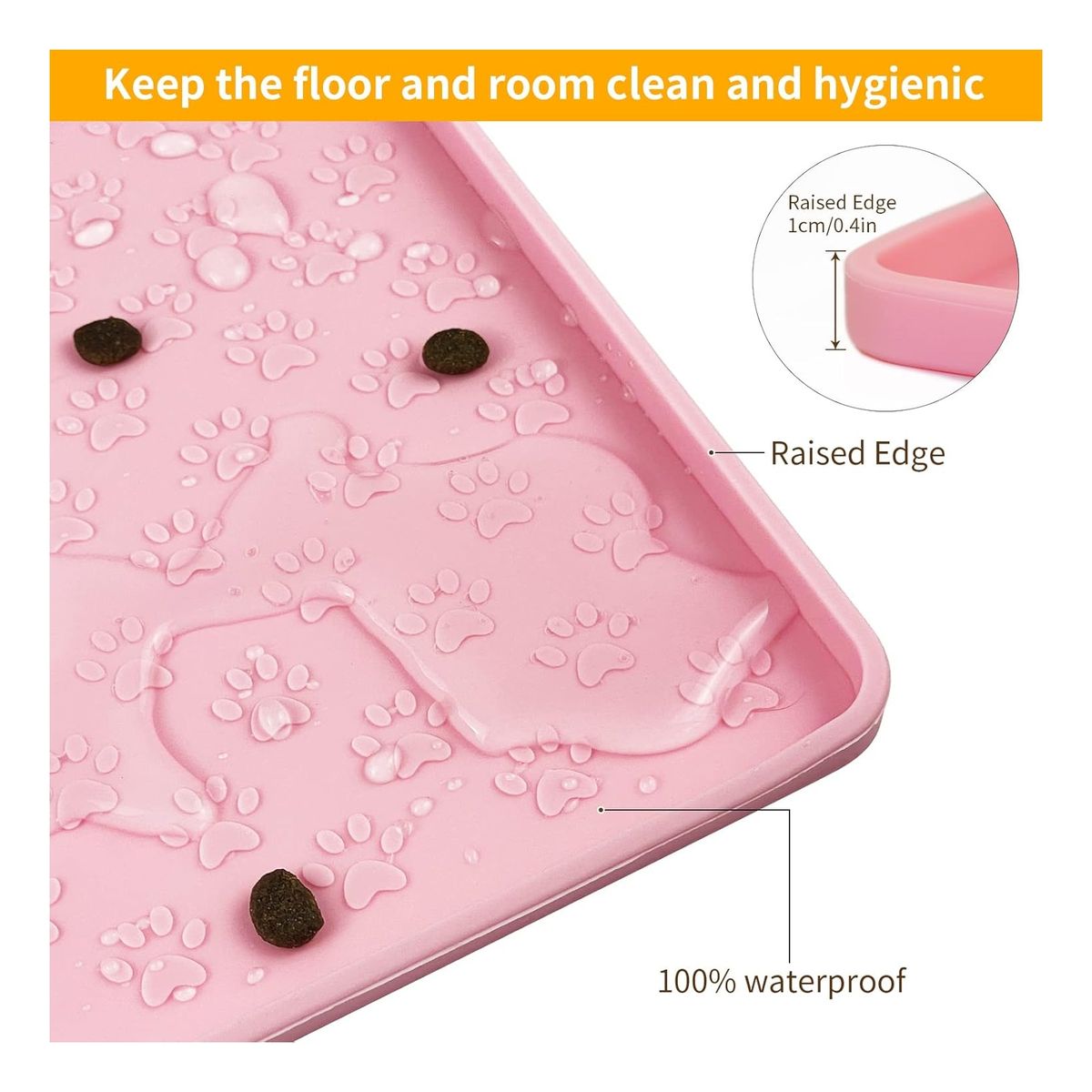 ATURE - Mantel Tuba De Silicona Para Mascotas Tapete De Alimentos