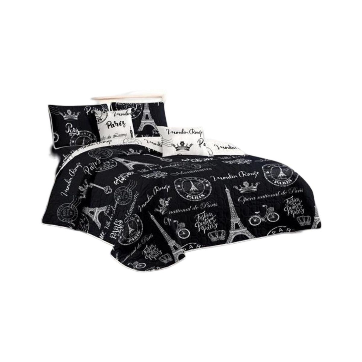 GENERICO - Cubrecama Quilt 2 Plazas+2 Fundas Verano Fresco 13n70