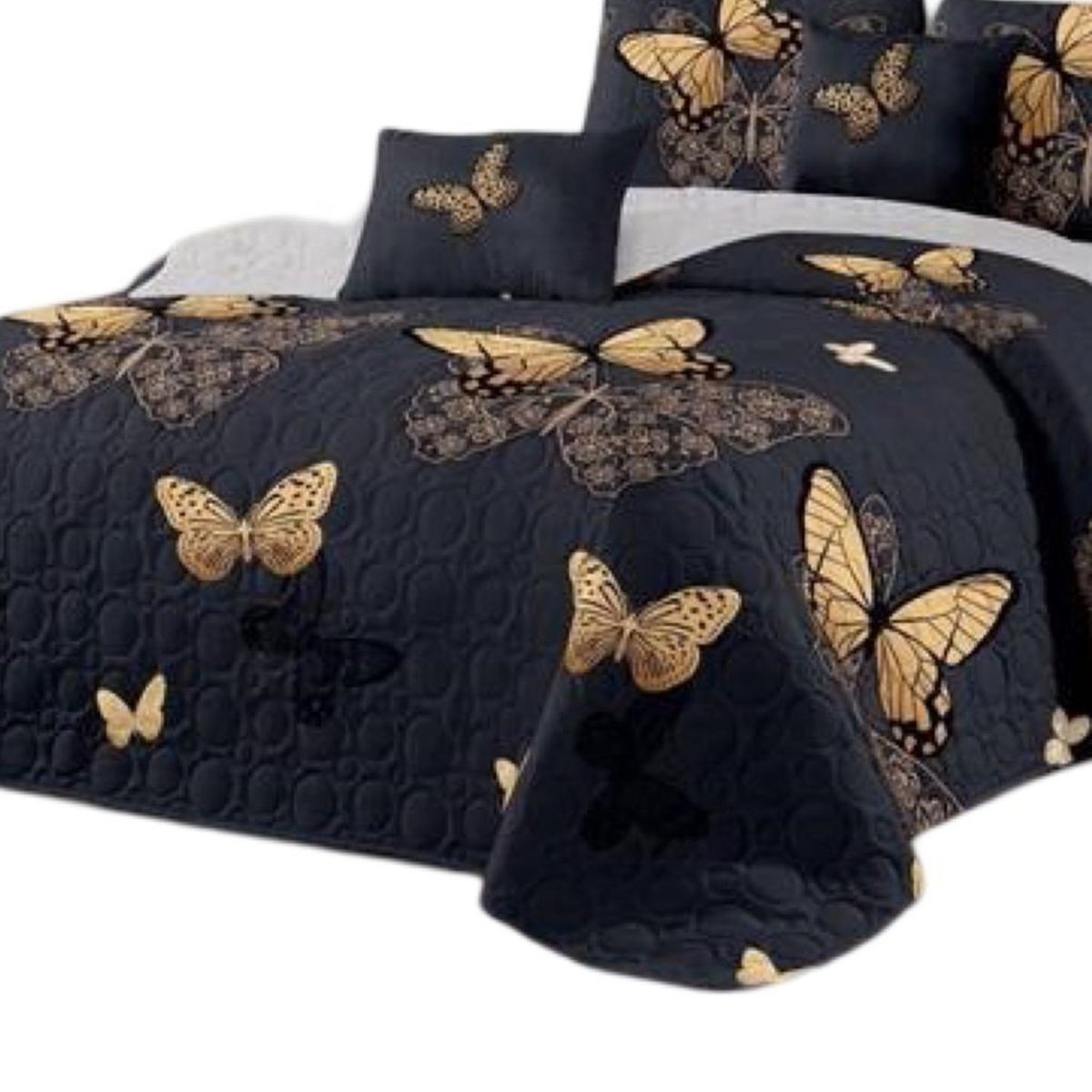 GENERICO - Cubrecama Quilt 2 Plazas+2 Fundas Verano Fresco 13n77