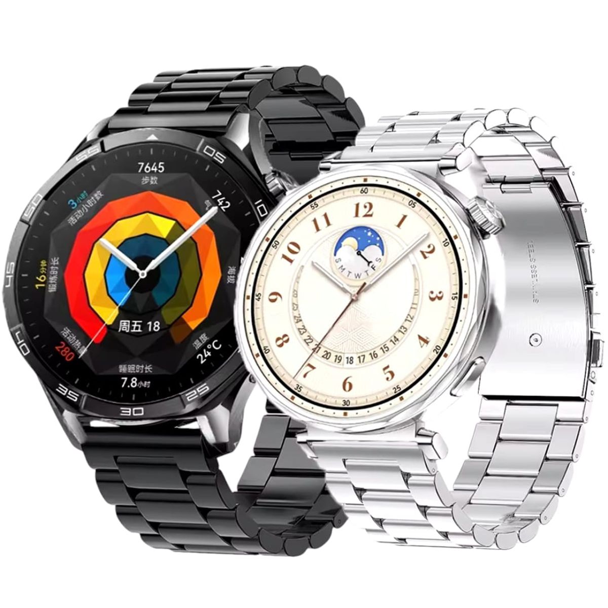 GENERICO - Pack 3 Láminas Smartwatch Huawei Gt5 para 46mm