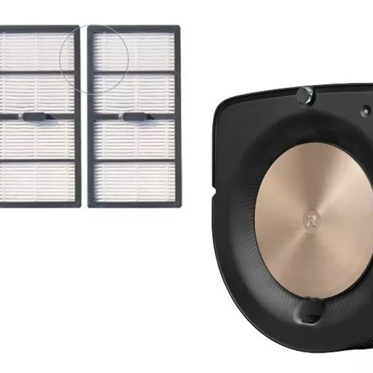 GENERICO - Filtros Repuesto Para Irobot Roomba S9 Pack 3 un