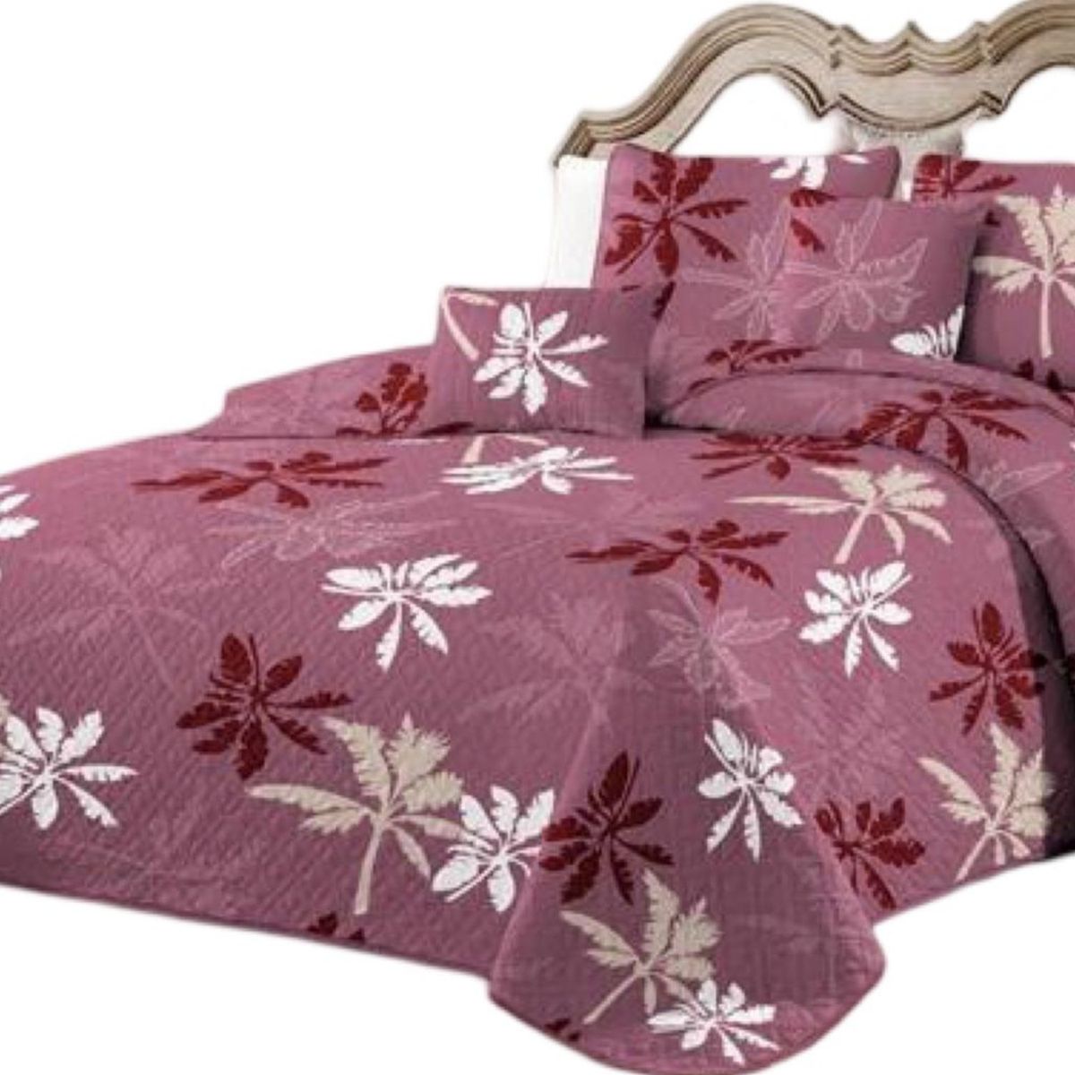 GENERICO - Cubrecama Quilt 2 Plazas+2 Fundas Verano Fresco 13n31