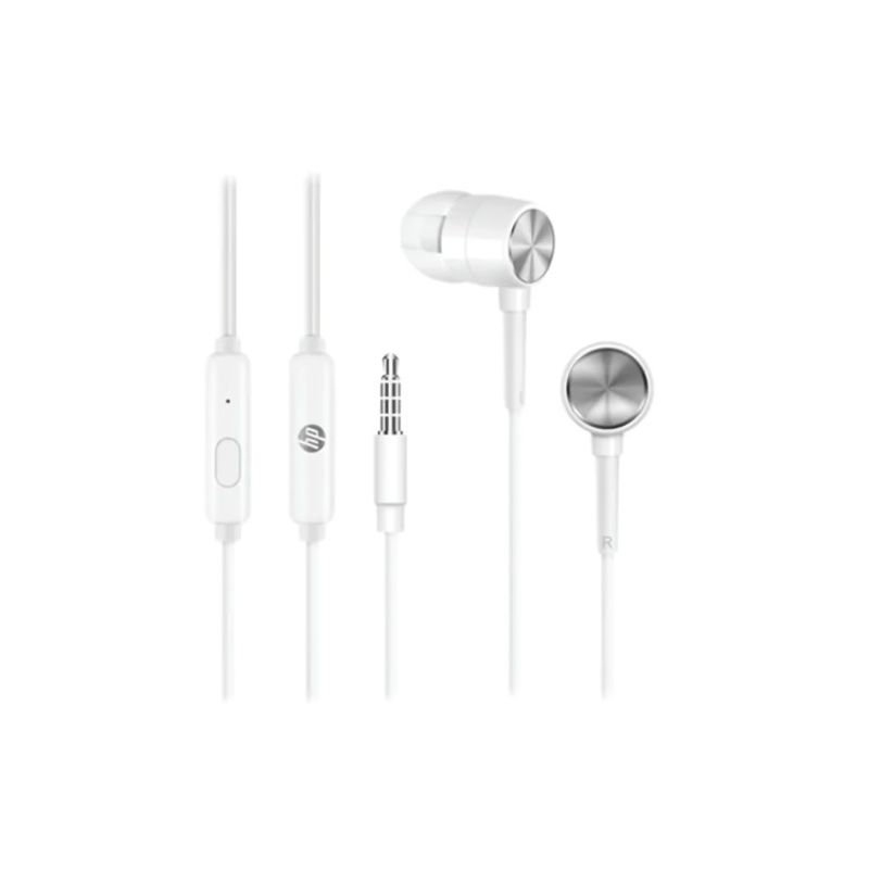 OEM - AUDIFONO DHH-1111 METAL IN EAR BLANCO