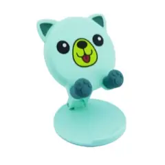 OEM - PORTA SMARTPHONE FIGURAS ANIMALES GATO PARA SOBREMESA PARA NIÑOS