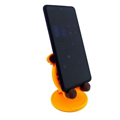 Imagen 2 del producto PORTA SMARTPHONE FIGURAS ANIMALES TIGRE PARA SOBREMESA PARA NIÑOS