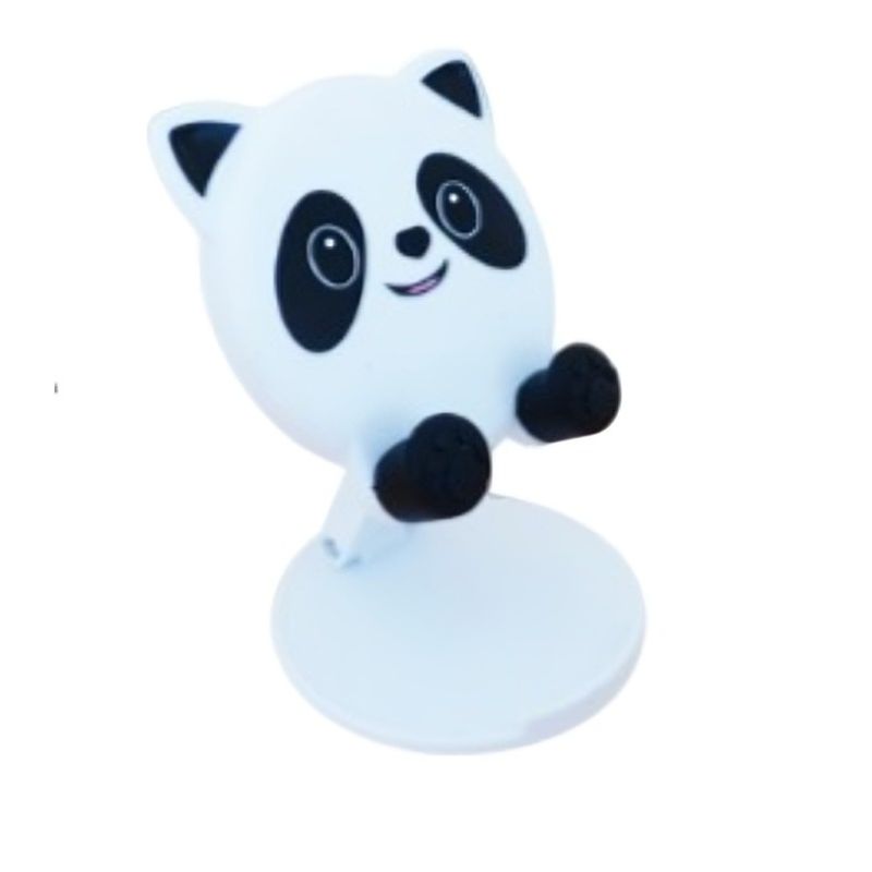 OEM - PORTA SMARTPHONE FIGURAS ANIMALES PANDA PARA SOBREMESA PARA NIÑOS.