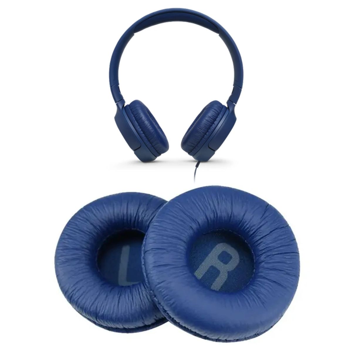 GENERICO - Almohadillas Para Audífonos JBL T450 T500 Tune 600 660 510 - Azul