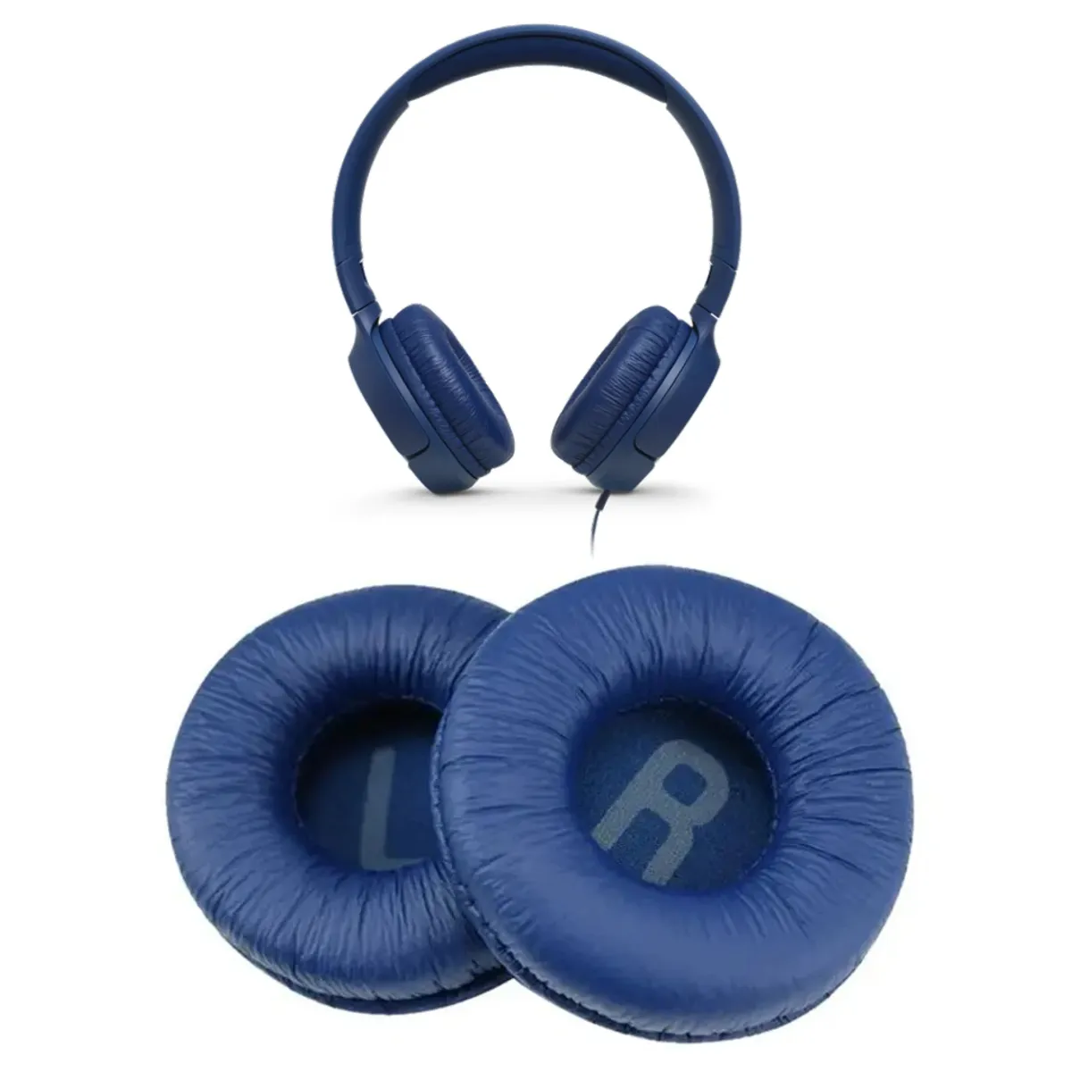 GENERICO - Almohadillas Para Audífonos JBL T450 T500 Tune 600 660 510 - Azul