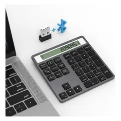 GENERICO - Teclado Numérico Inalámbrico Calculadora Bluetooth Portatil