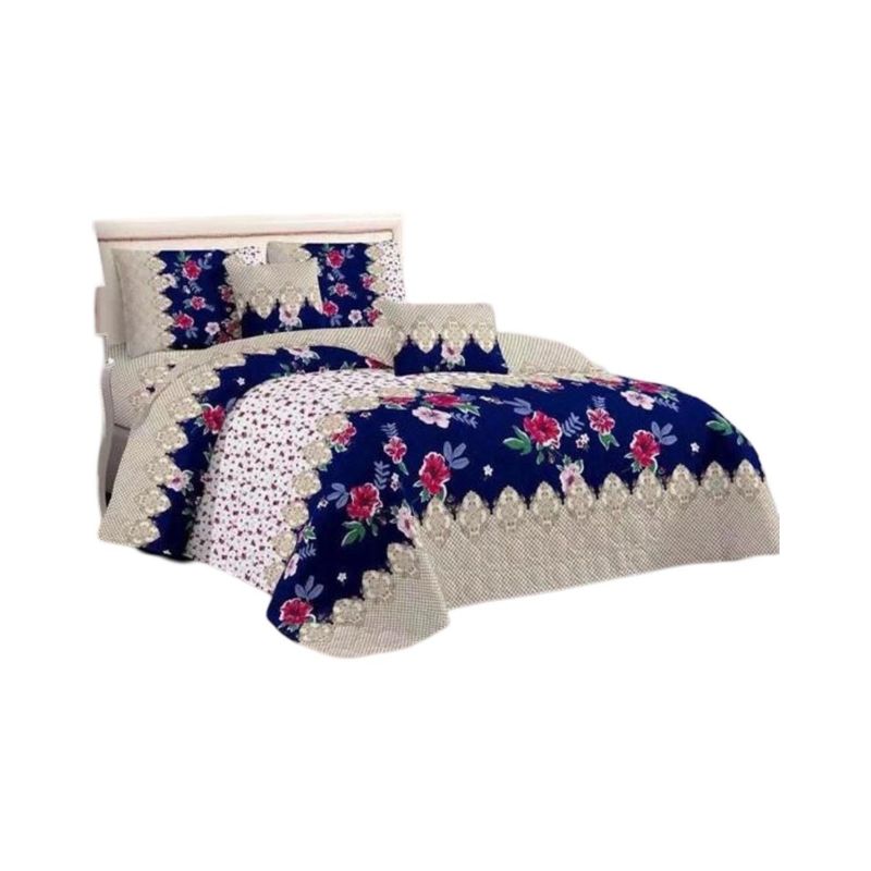 GENERICO - Quilt Verano 2 Plazas+2 Fundas Verano Suave 13n21