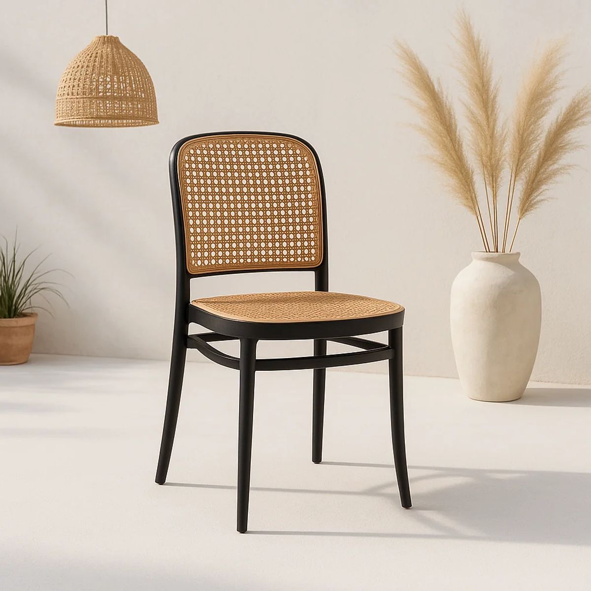 KLIK - Silla Taburete Lombardía de Polipropileno Para Comedor Interiores Klik