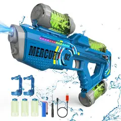 GENERICO - Pistola De Agua Electrica Alta Presion Lanza Agua Niños Usb