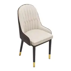 GENERICO - SILLA COMEDOR MODERNA BEIGE