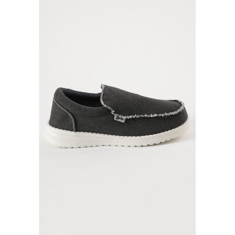 JARMAN - Alpargata Hombre De Canvas Negra Jarman