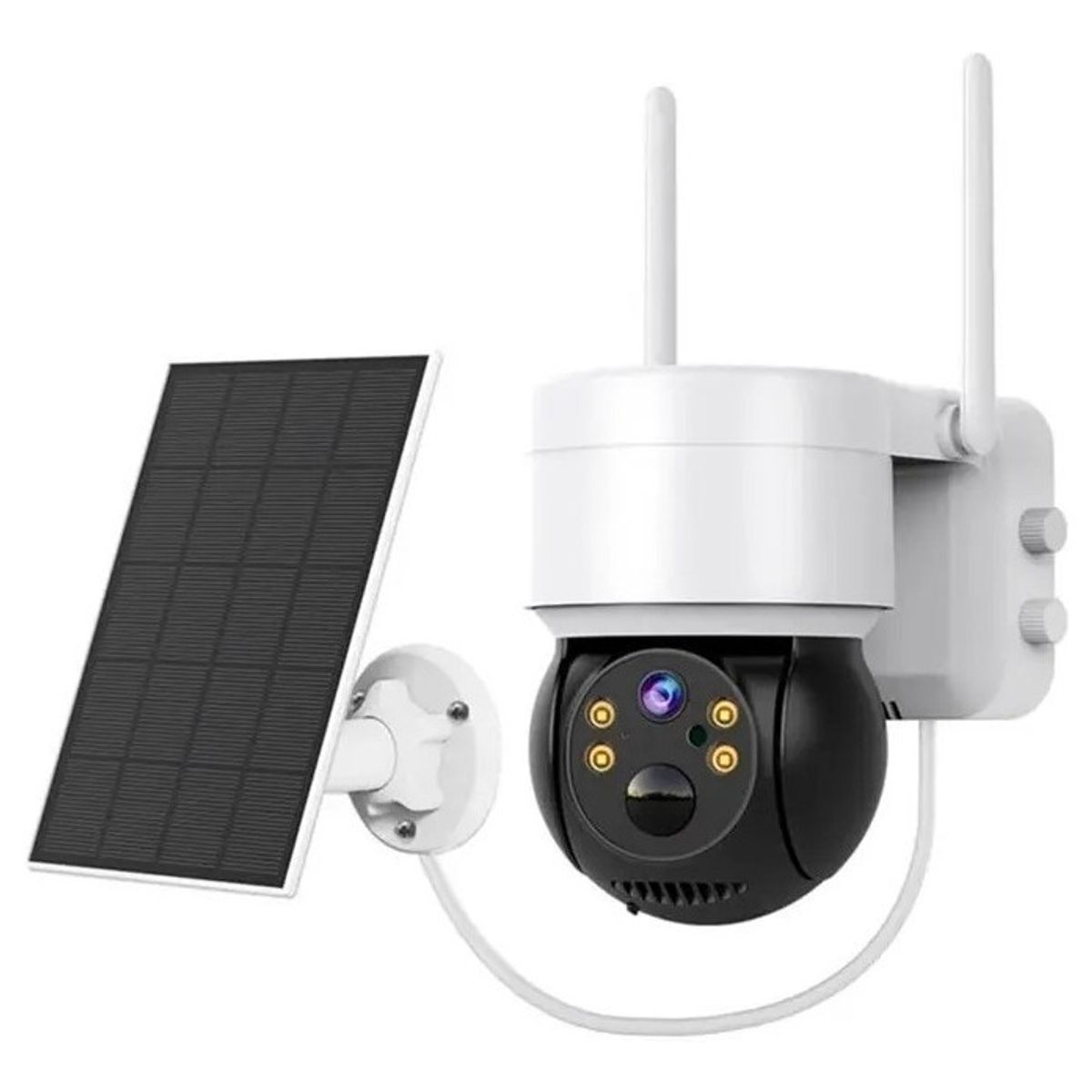 GENERICO - Camara Solar Ip Wifi Seguridad Exterior Hd 1080p Icsee