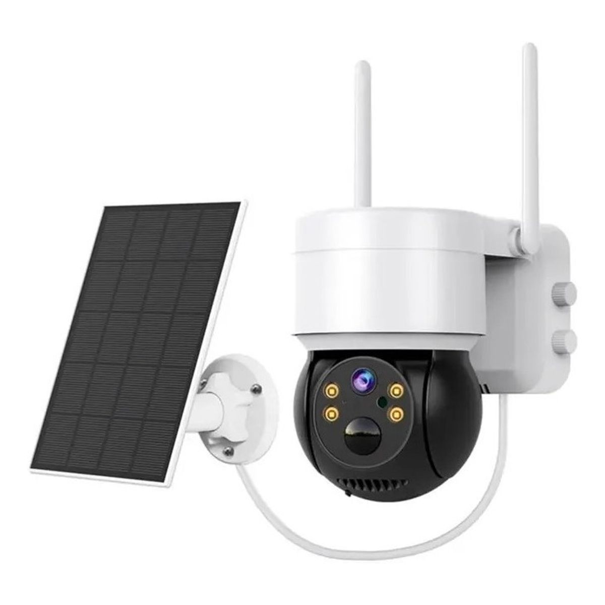 GENERICO - Camara Solar Ip Wifi Seguridad Exterior Hd 1080p Icsee
