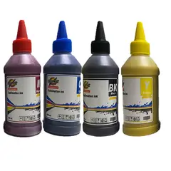 CREA PRINT - Pack De Tinta Para Papel Couche 100ml X Color 4 Colores