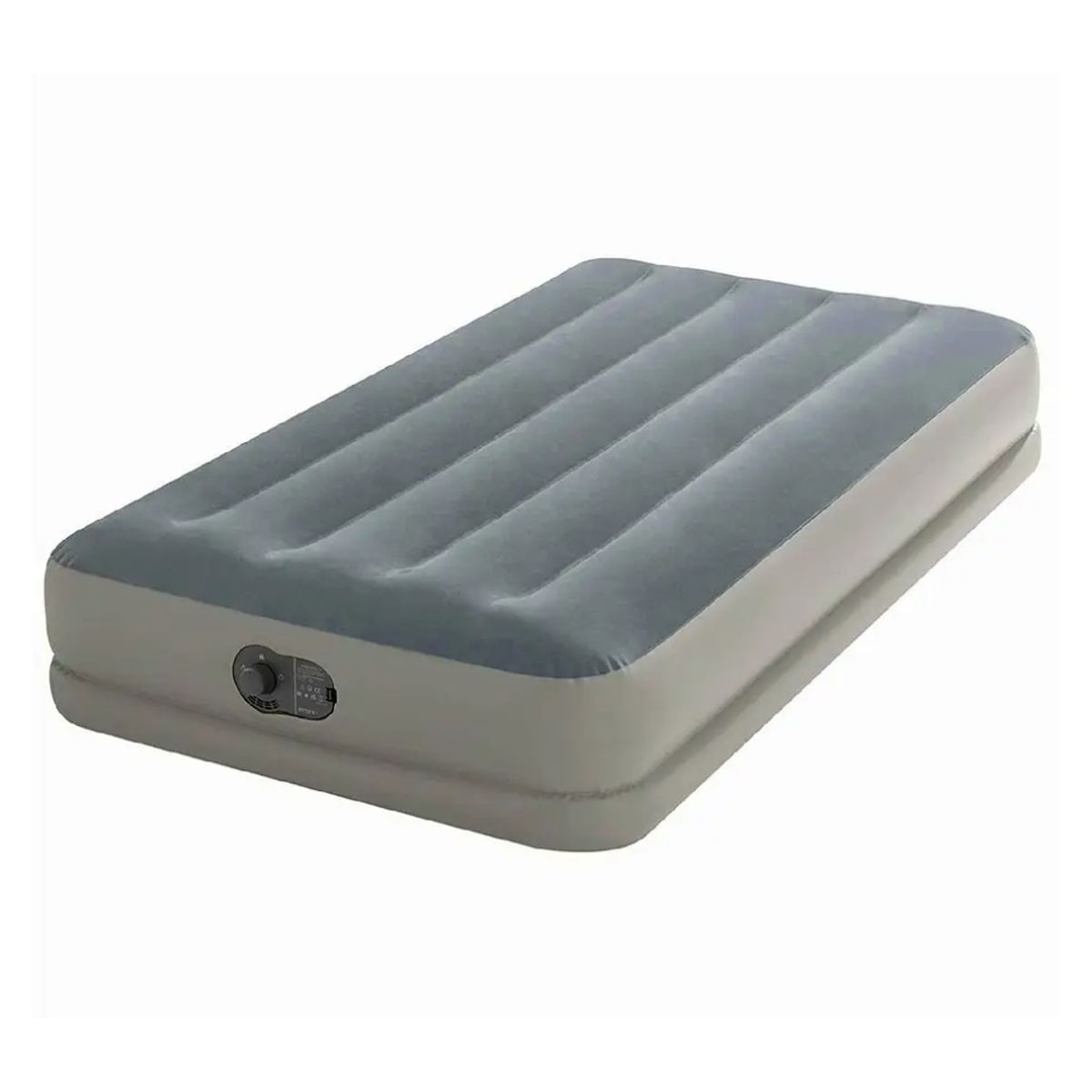 LIVE SPORT - Cama Inflable Electrica Gris USB 1 Plaza