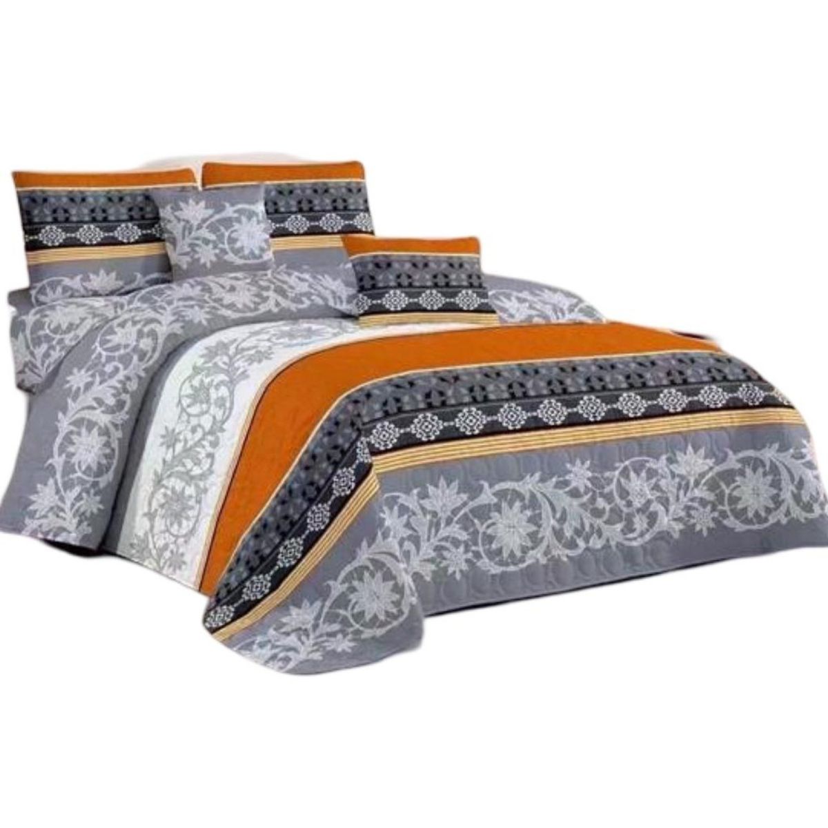 GENERICO - Cubrecama Quilt 2 Plazas+2 Fundas Verano Fresco 13n28