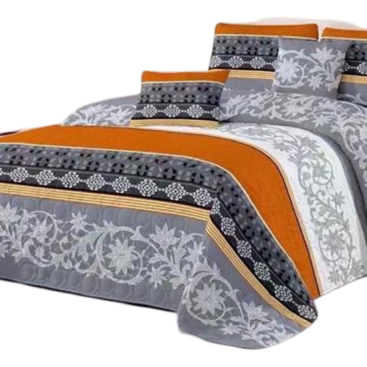 GENERICO - Cubrecama Quilt 2 Plazas+2 Fundas Verano Fresco 13n28