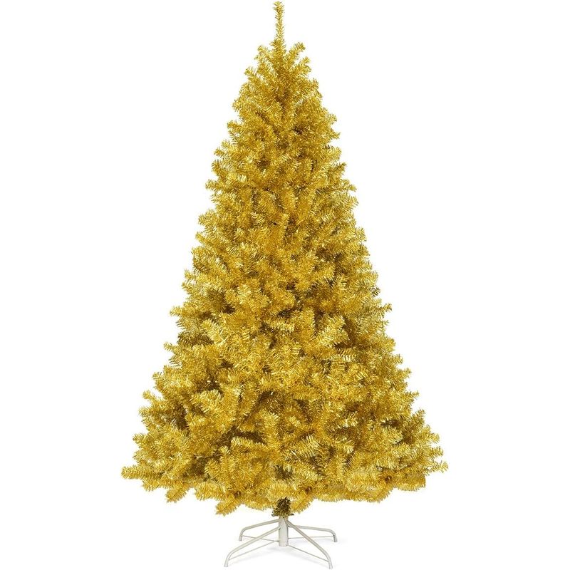 GENERICO - ARBOL DE NAVIDAD 210CM DORADO CON 1000 RAMAS WYM