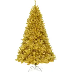 GENERICO - ARBOL DE NAVIDAD 210CM DORADO CON 1000 RAMAS WYM