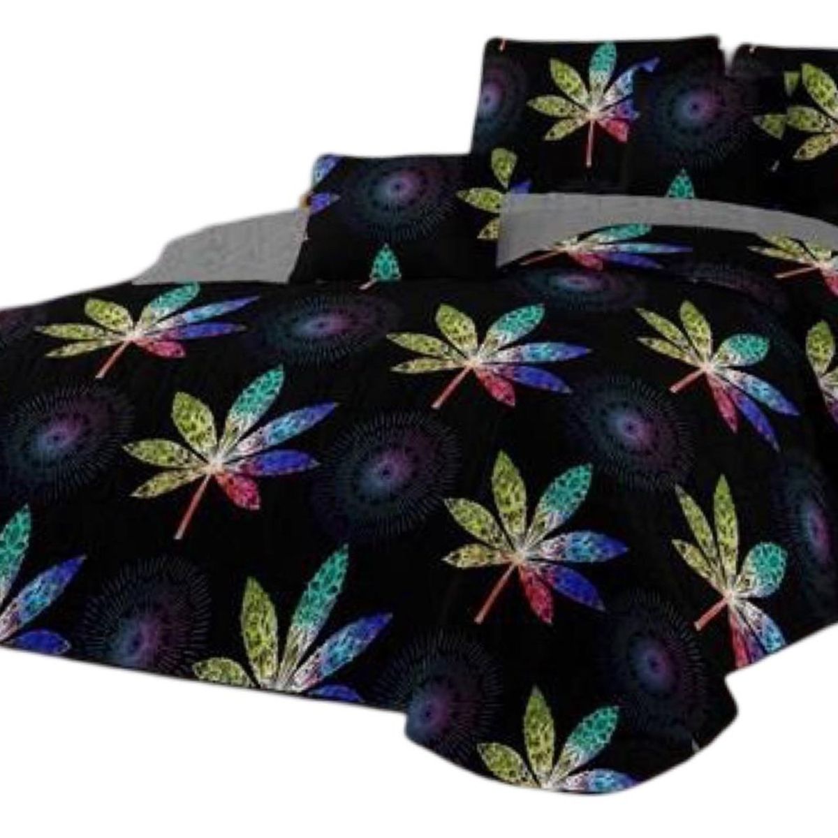 GENERICO - Cubrecama Quilt 2 Plazas+2 Fundas Verano Fresco 13n15