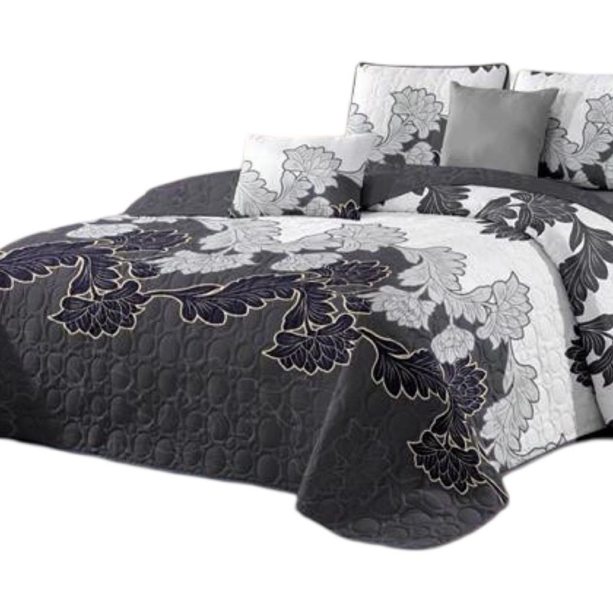 GENERICO - Cubrecama Quilt 2 Plazas+2 Fundas Verano Fresco 13n13