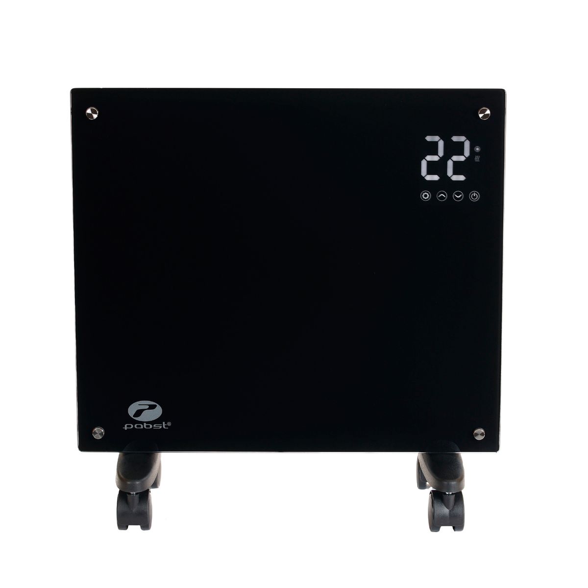PABST - CALEFACTOR ELÉCTRICO WIFI MODELO MAQUI 1000W NEGRO
