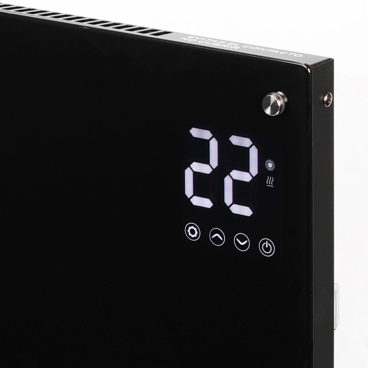 PABST - CALEFACTOR ELÉCTRICO WIFI MODELO MAQUI 1000W NEGRO