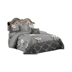 GENERICO - Cubrecama Quilt 2 Plazas+2 Fundas Verano Fresco 13n37