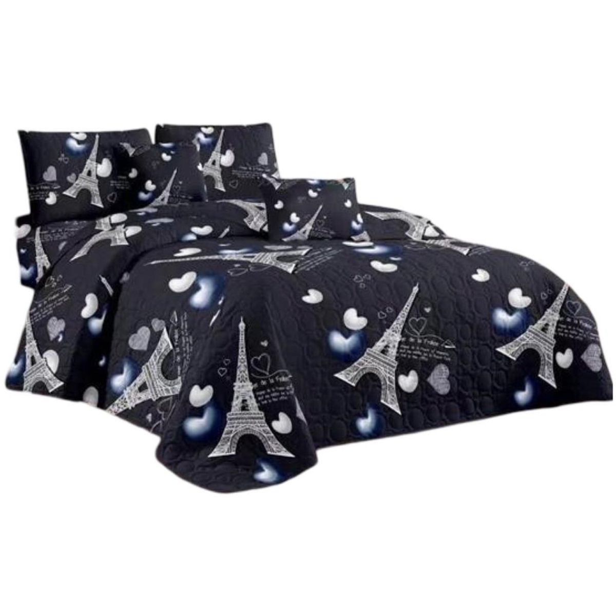 GENERICO - Cubrecama Quilt 2 Plazas+2 Fundas Verano Fresco 13n22