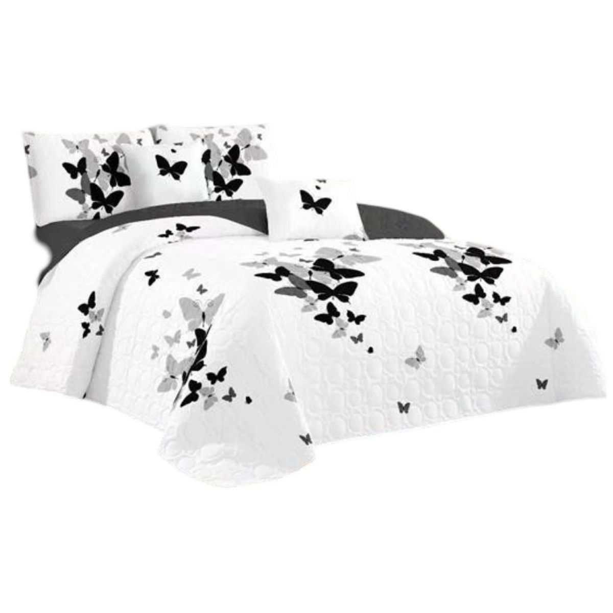 GENERICO - Cubrecama Quilt 2 Plazas+2 Fundas Verano Fresco 13n08