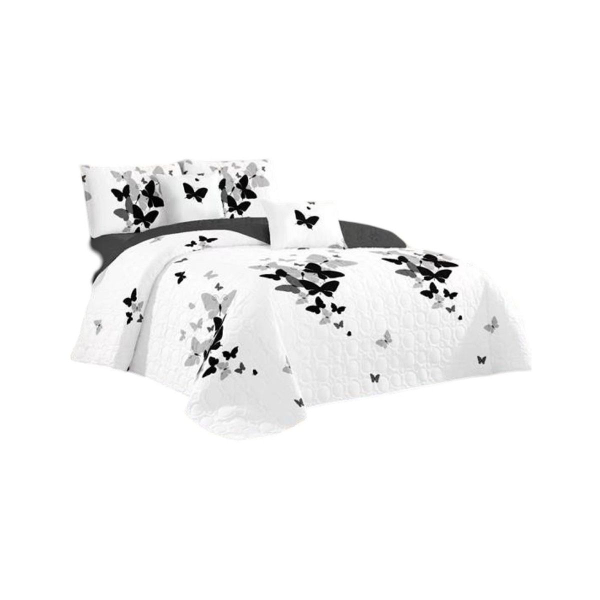 GENERICO - Cubrecama Quilt 2 Plazas+2 Fundas Verano Fresco 13n08