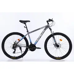 LAUX - BICICLETA MTB 27,5" NITRO 24 VELOCIDADES MATTE GRAY/BLUE