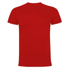 ANDESLAND OUTDOOR APPAREL - Polera Manga Corta 100% Algodón Rojo Hombre