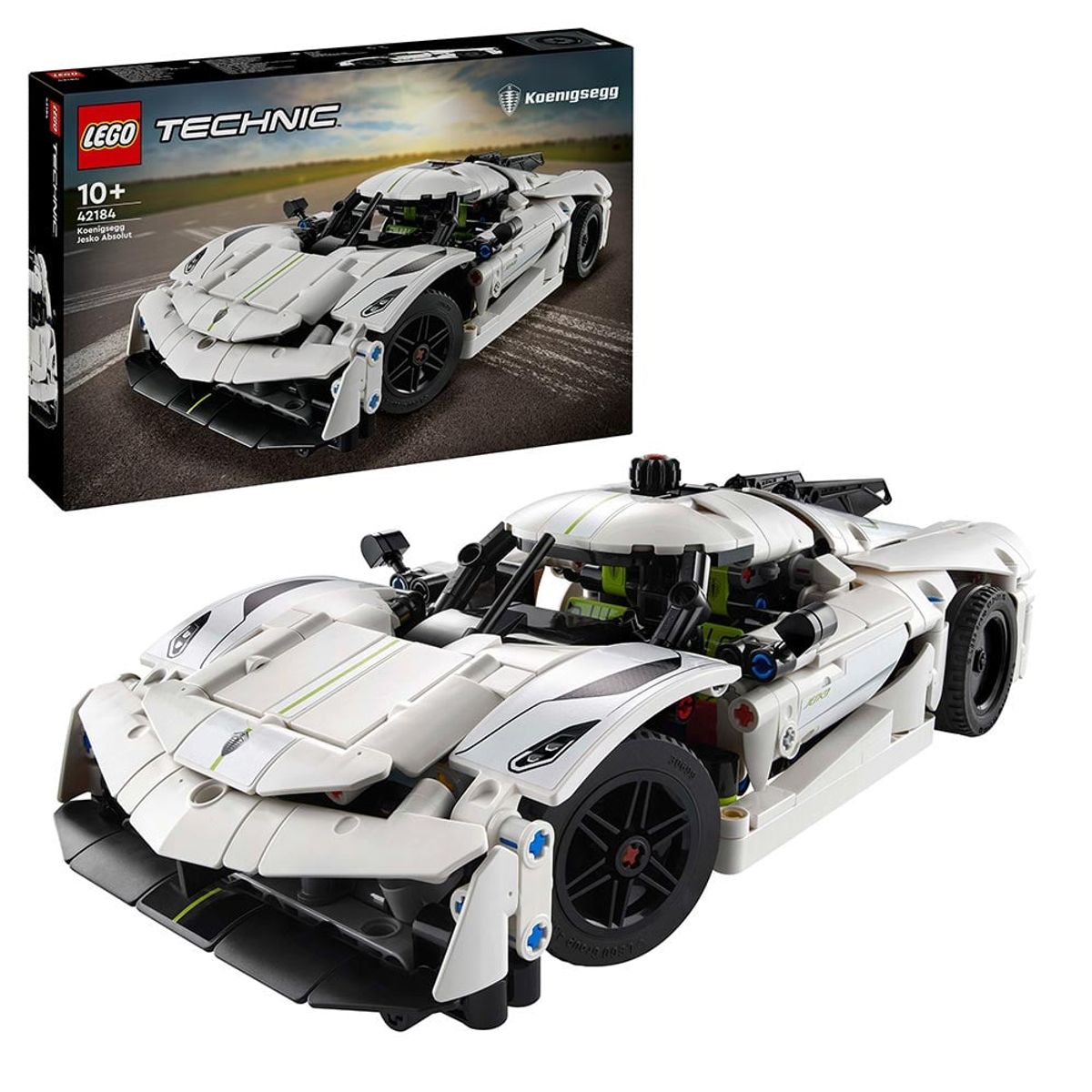 LEGO - LEGO Hiperauto Koenigsegg Jesko Absolut Blanco - 42184