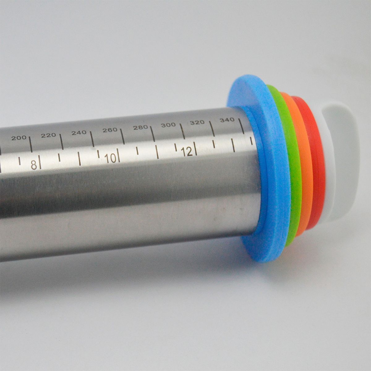 GENERICO - Uslero Regulable Acero Inoxidable 35cm + Lamina Silicona Horno