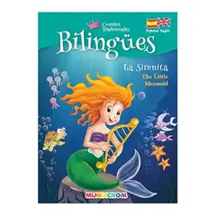 MUNDICROM - CUENTOS TAPA DURA CUENTOS BILINGÚES LA SIRENITA -THE LITTLE MERMAID