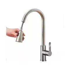 GENERICO - Llave Grifo Monomando Lavaplatos Extensible Cromado
