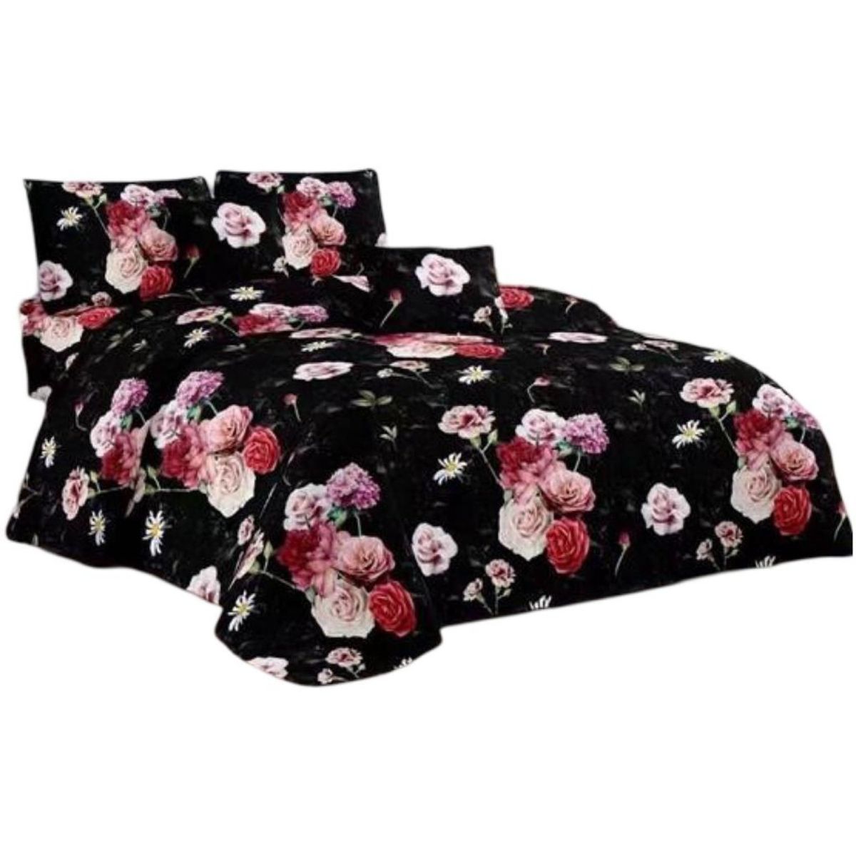 GENERICO - Quilt Verano 2 Plazas+2 Fundas Verano Suave 13n04