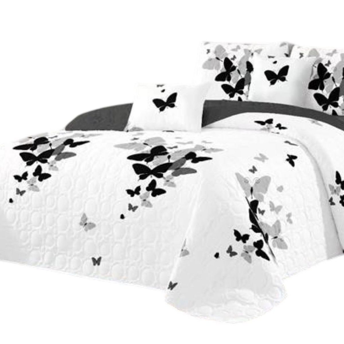 GENERICO - Quilt Verano 2 Plazas+2 Fundas Verano Suave 13n08