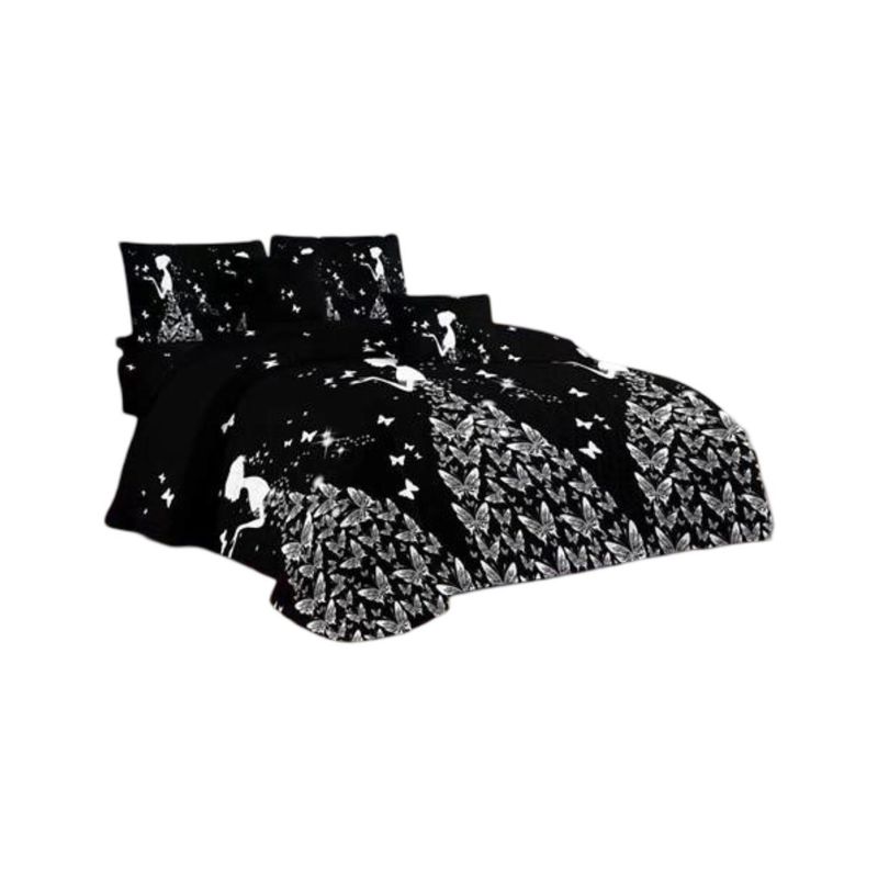 GENERICO - Quilt Verano 2 Plazas+2 Fundas Verano Suave 13n27