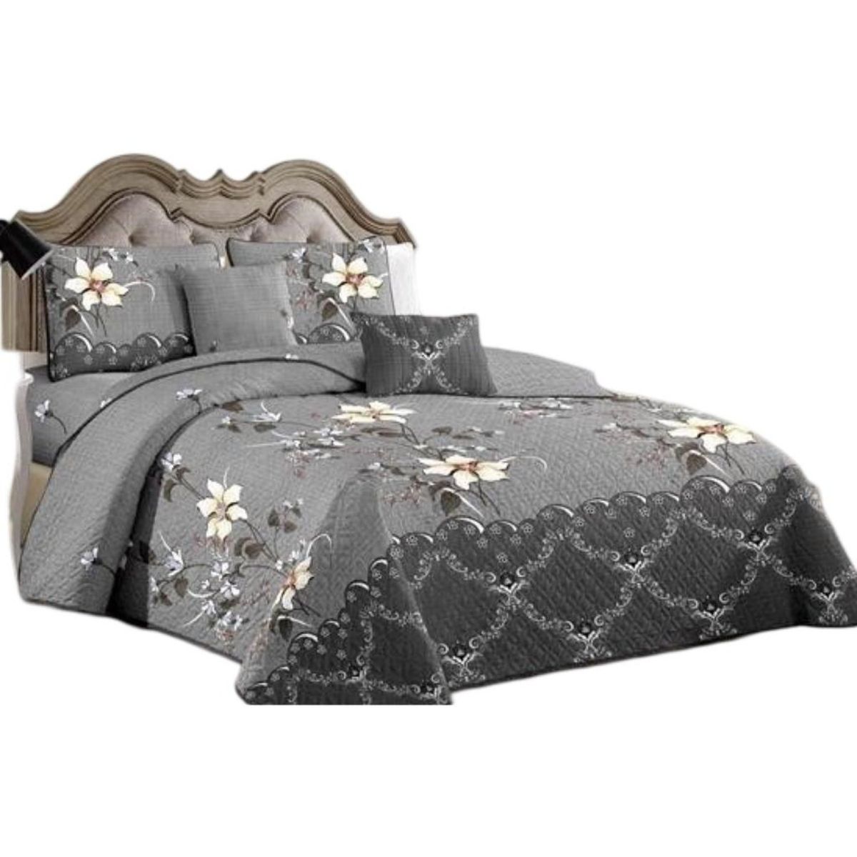 GENERICO - Quilt Verano 2 Plazas+2 Fundas Verano Suave 13n37