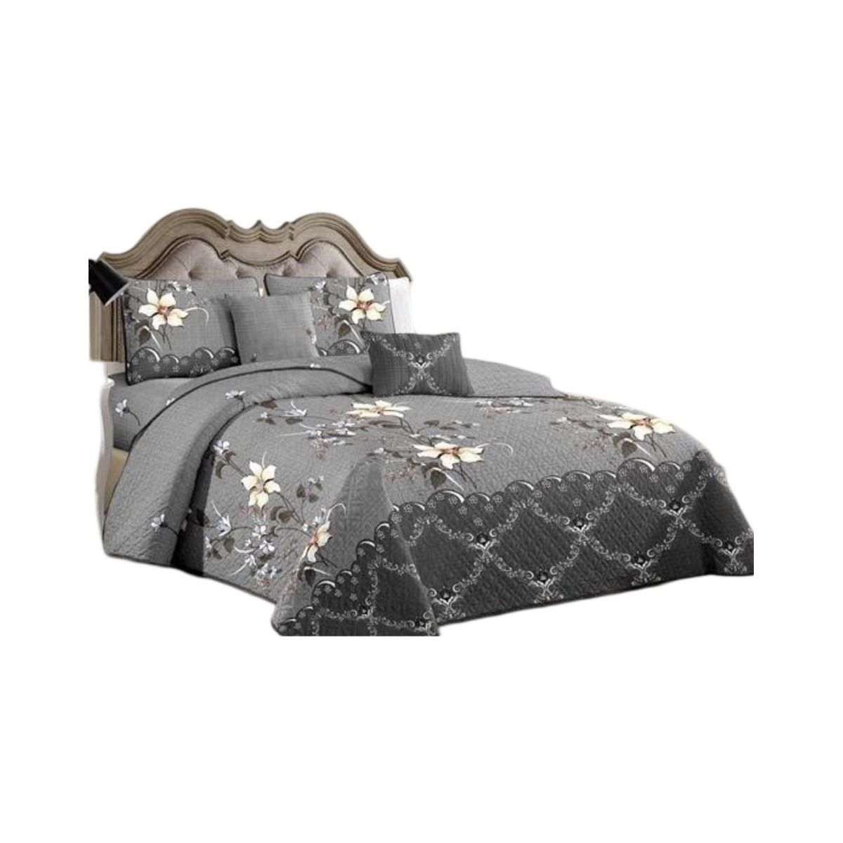 GENERICO - Quilt Verano 2 Plazas+2 Fundas Verano Suave 13n37