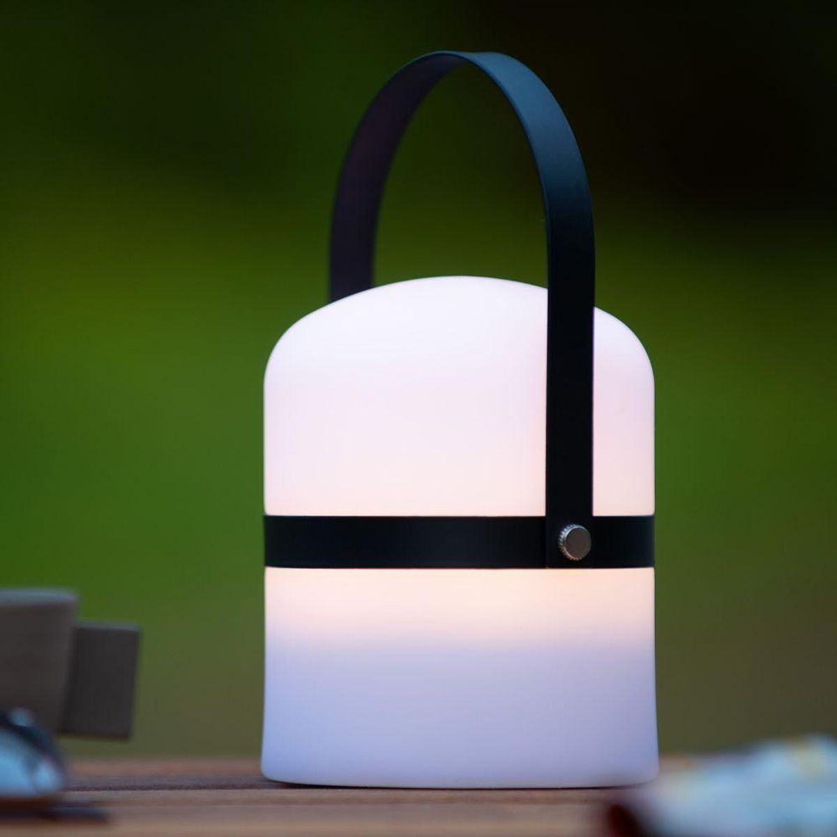 BOSCO - LAMPARA DE MESA MINI JOE LED RECARGABLE NEGRO Ø10CM