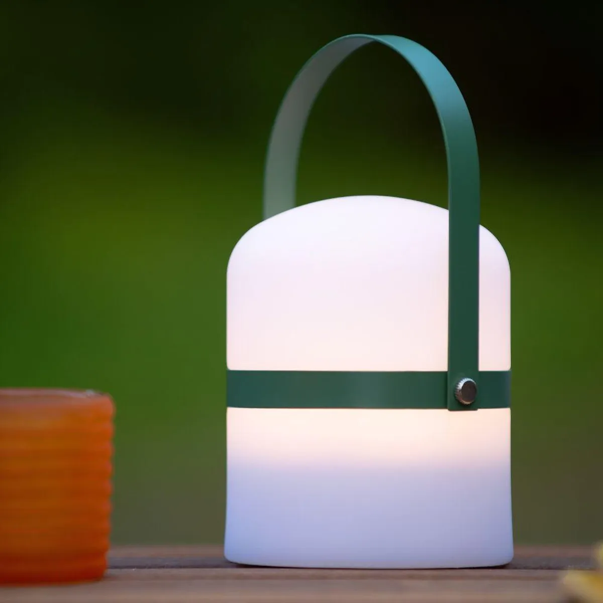 BOSCO - LAMPARA DE MESA MINI JOE LED RECARGABLE VERDE Ø10CM