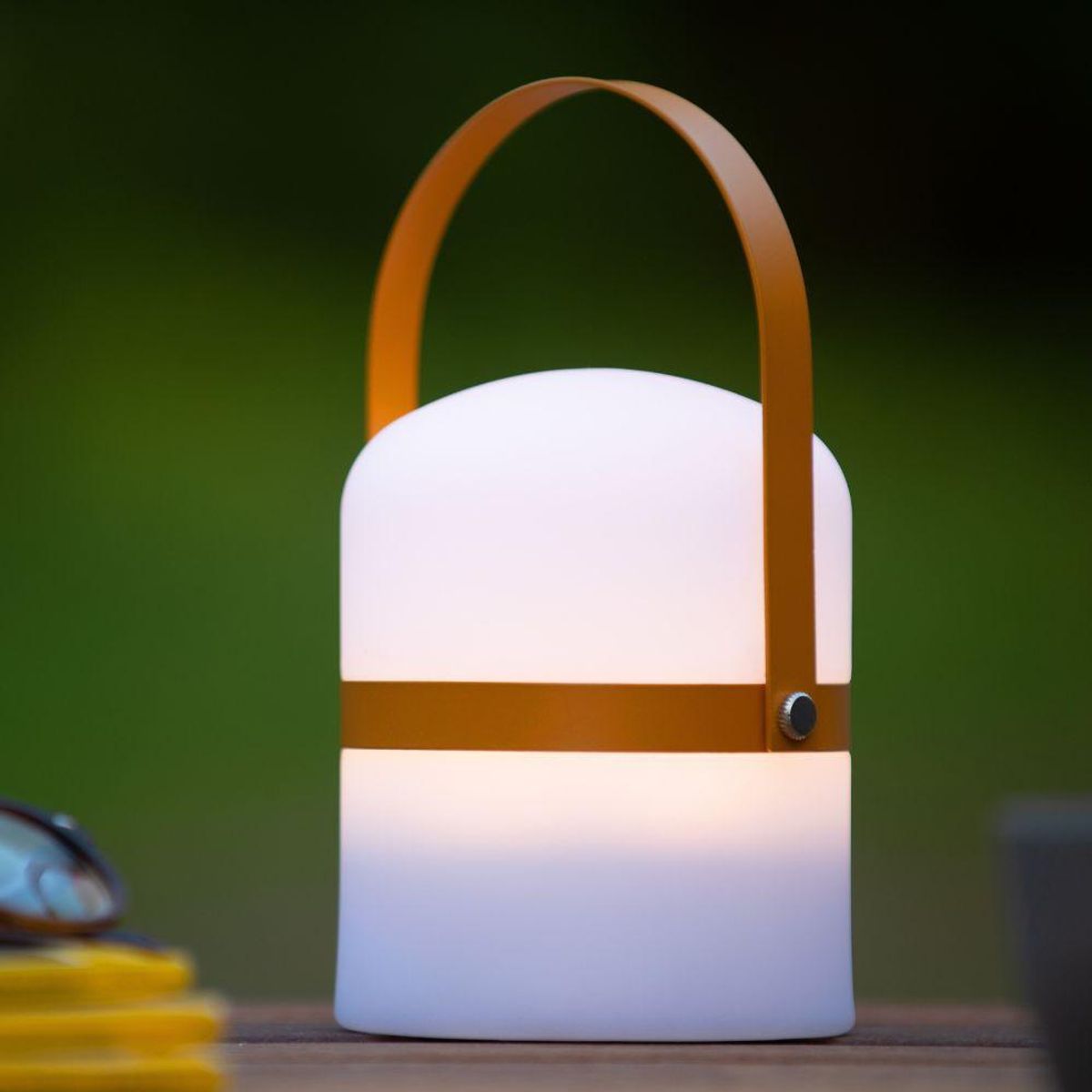 BOSCO - LAMPARA DE MESA MINI JOE LED RECARGABLE CAFE Ø10CM