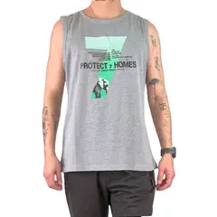 MPROPIA - Polera Sin Manga Musculosa Hombre Diseño Colores 294