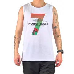 LIKE SHOP - Polera Sin Manga Musculosa Hombre Diseño Colores 294